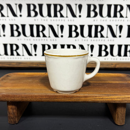 CUTIE COFFEE MUG {THRIFTY FLAMES}