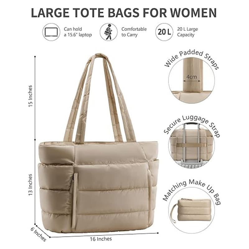 ALL-IN-ONE PUFFER TOTE (PREORDER 5/2)