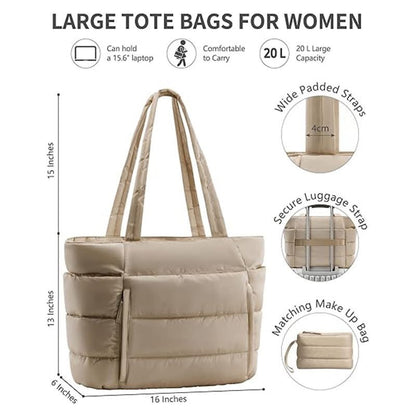 ALL-IN-ONE PUFFER TOTE (PREORDER 5/2)
