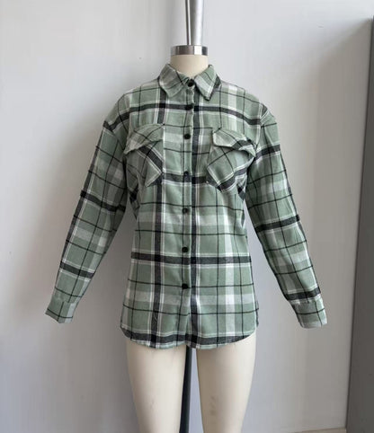 THE BRIELLE PLAID SHACKET (PREORDER 9/26)