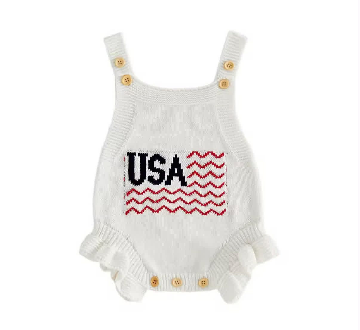 THE ZOIE FLAG ONESIE (PREORDER 5/2)