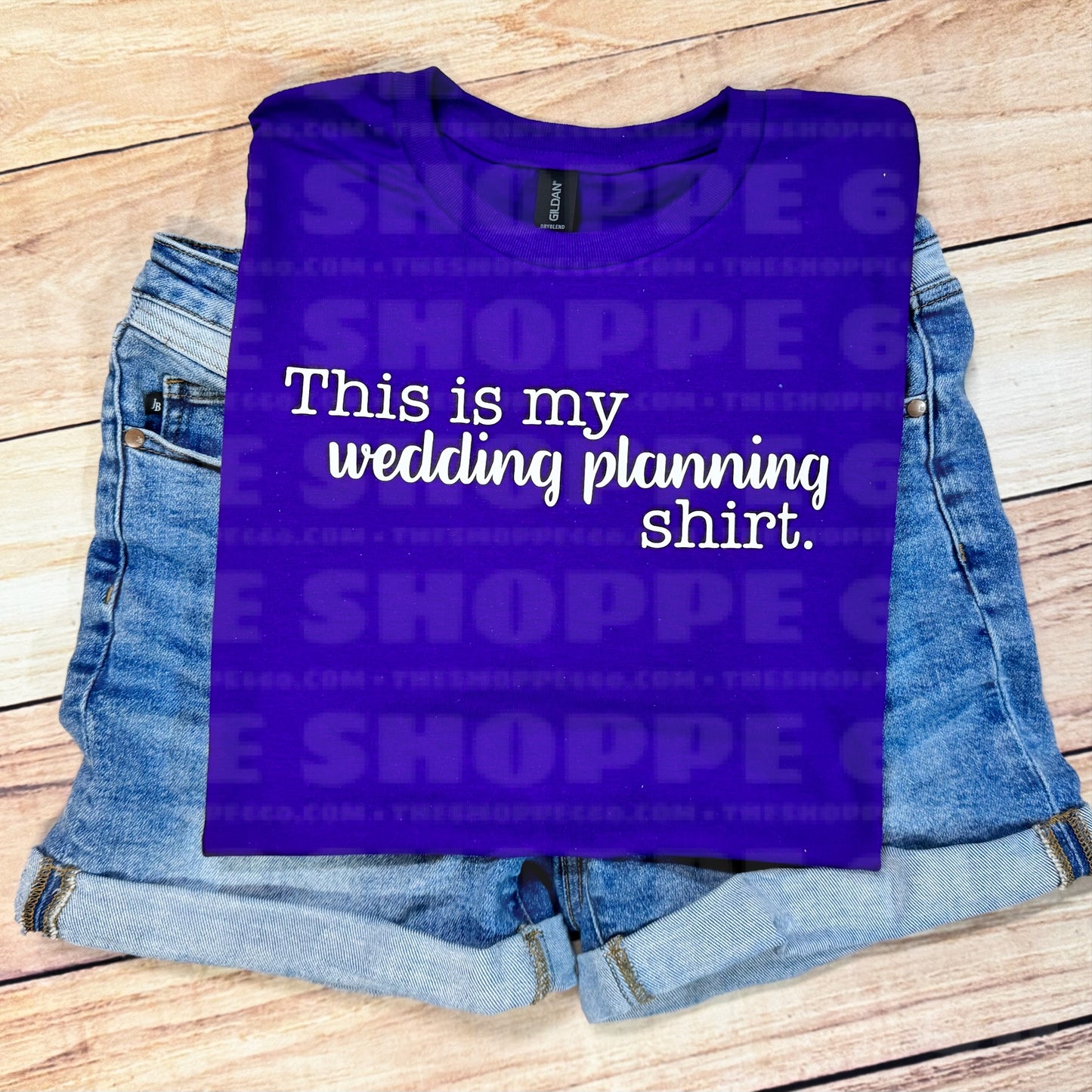 MY WEDDING PLANNING SHIRT