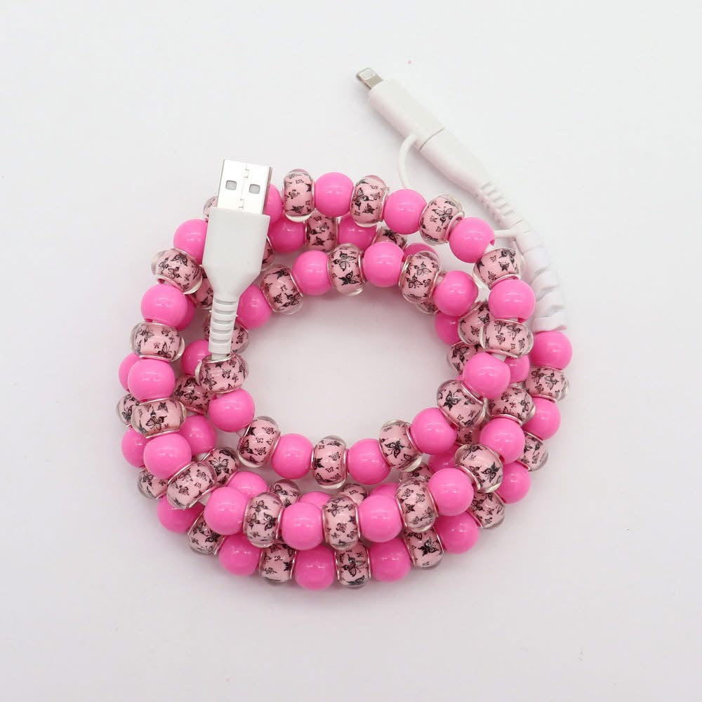 BEADED PHONE CHARGERS (PREORDER 7/4)