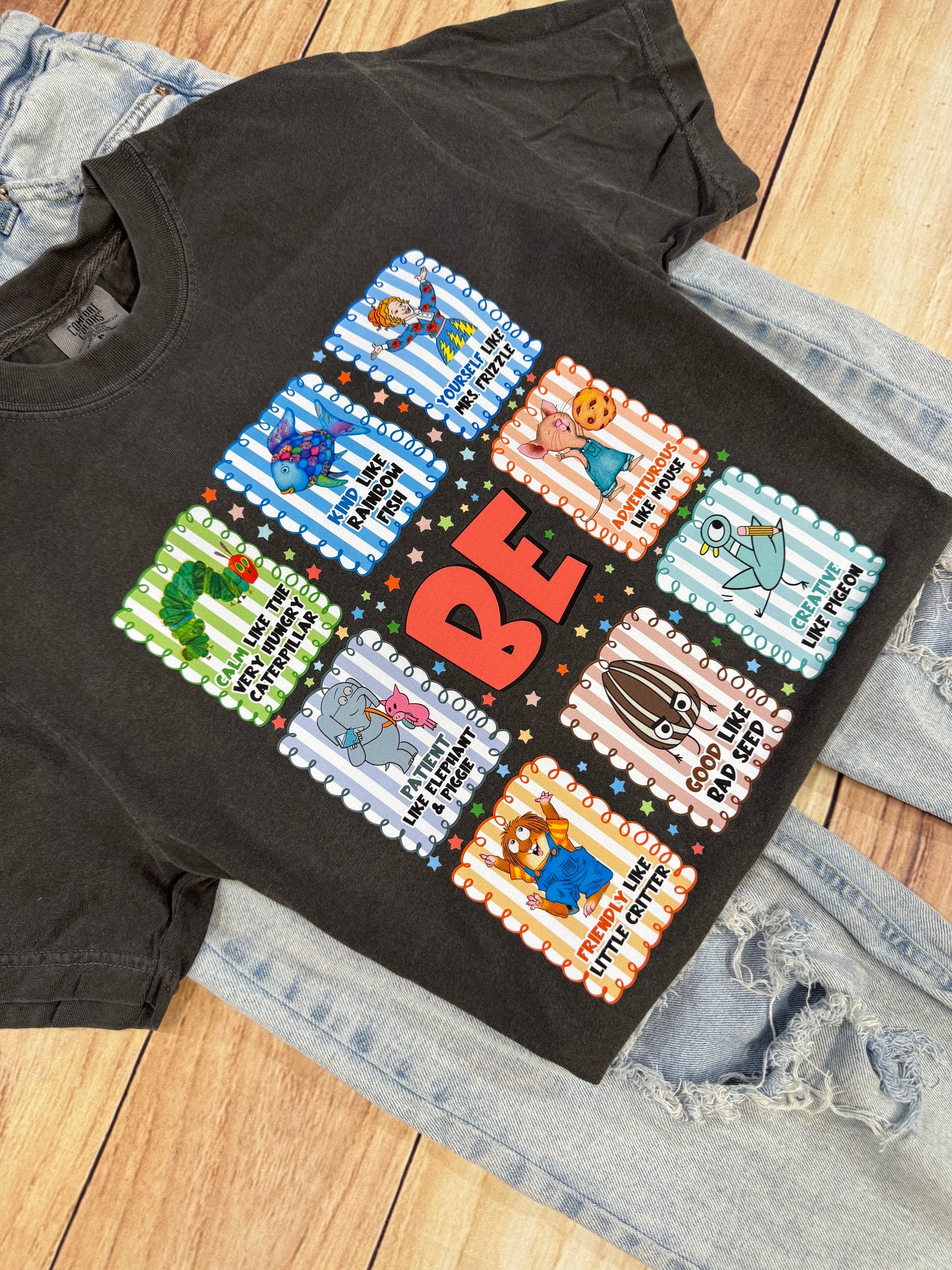 BE.. BOOK CHARACTERS