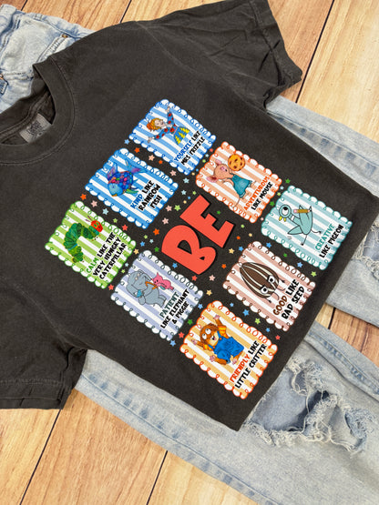 BE.. BOOK CHARACTERS