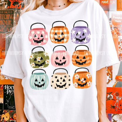 PRETTY HALLOWEEN BUCKETS (SHOPPE DROP)