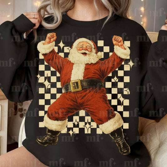 VINTAGE DANCING SANTA (SHOPPE SAMPLE)