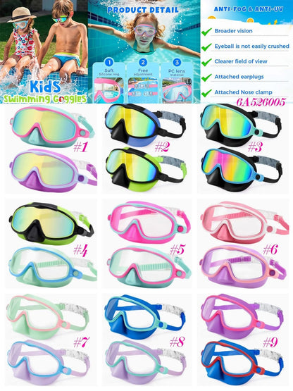 KIDS’ SWIM GOGGLES (PREORDER 5/9)