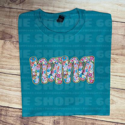 FLORAL NANA, MAMA, MIMI, GIGI, OR GRAMMY