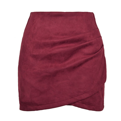 THE SABLE RIDGE SUEDE SKIRT (PREORDER 8/15)