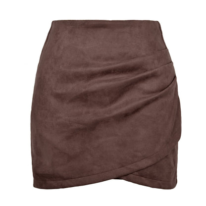 THE SABLE RIDGE SUEDE SKIRT (PREORDER 8/15)