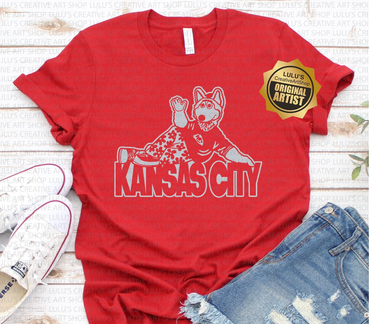 KANSAS CITY MASCOT (SHOPPE SAMPLE)