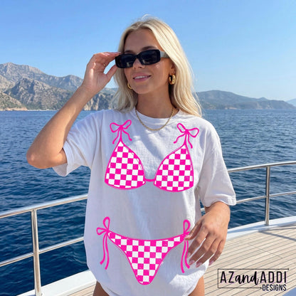 CHECKERED BIKINIS (SHOPPE SCORE)