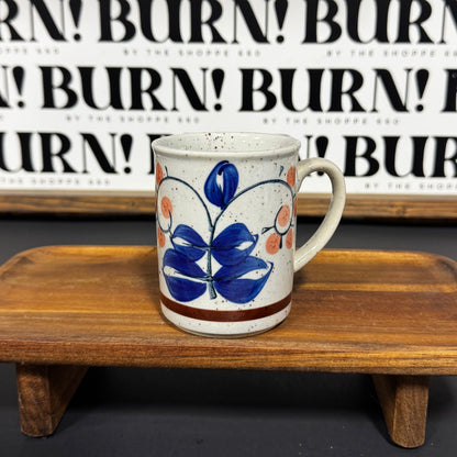 VINTAGE FLORAL MUG {THRIFTY FLAMES}
