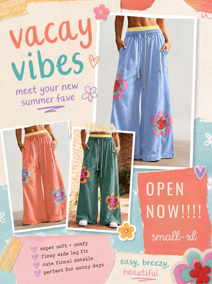 VACAY VIBE PANTS (PREORDER 6/27)