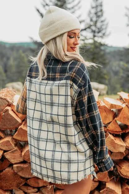 THE HAISLEY PLAID TOP (PREORDER 8/8)
