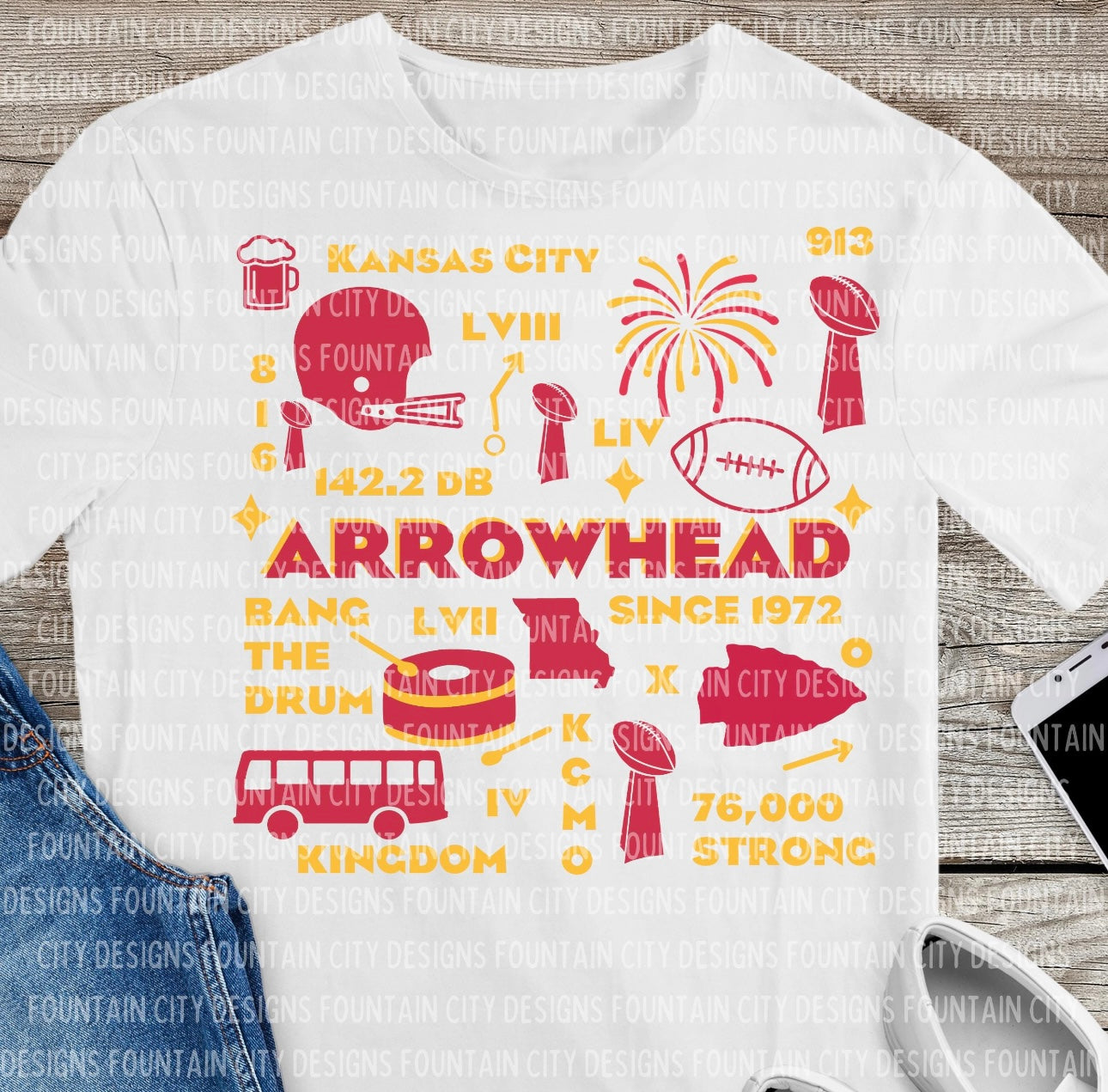 ARROWHEAD COLLAGE (SHOPPE SAMPLE)