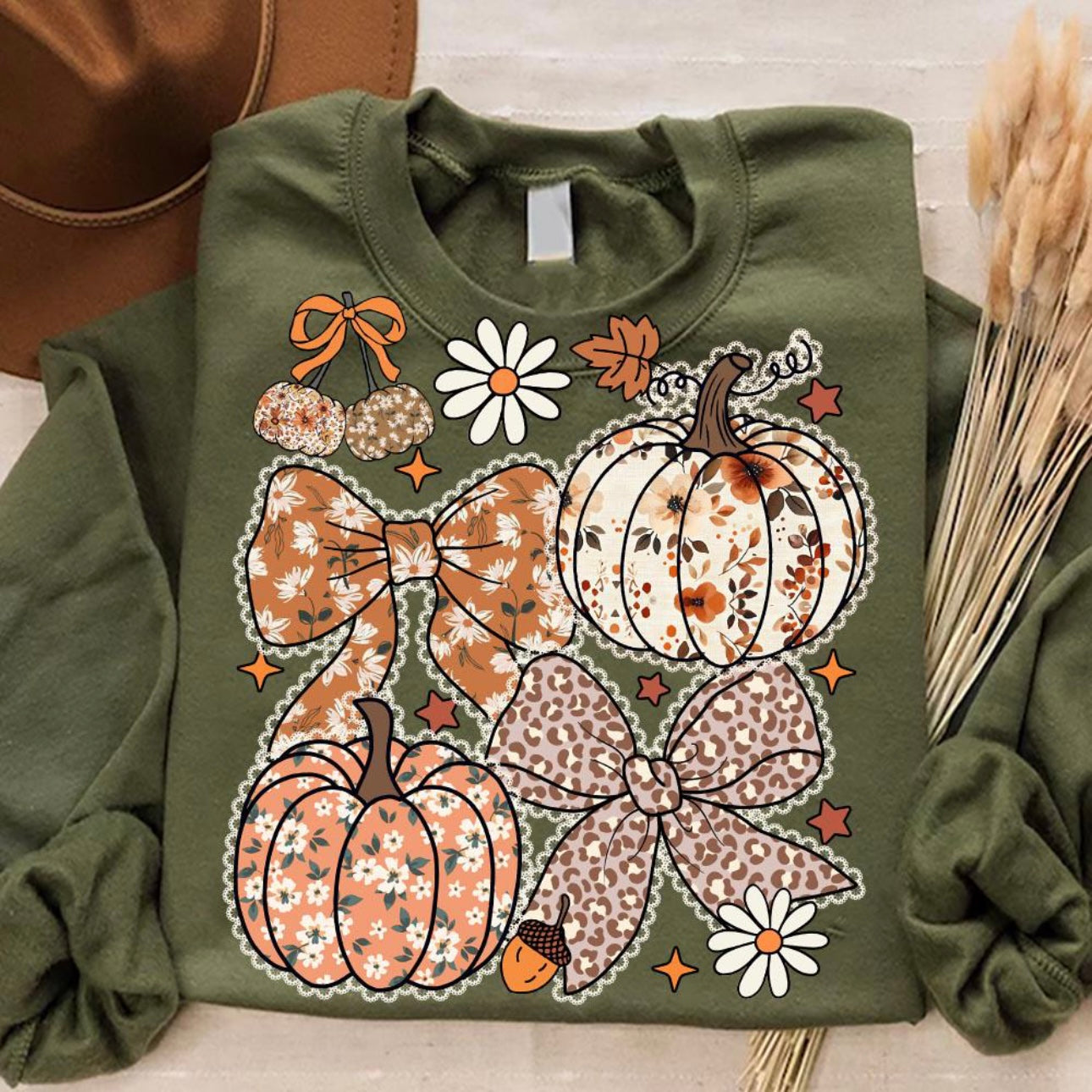 PUMPKINS & BOWS (SHOPPE SAMPLE)