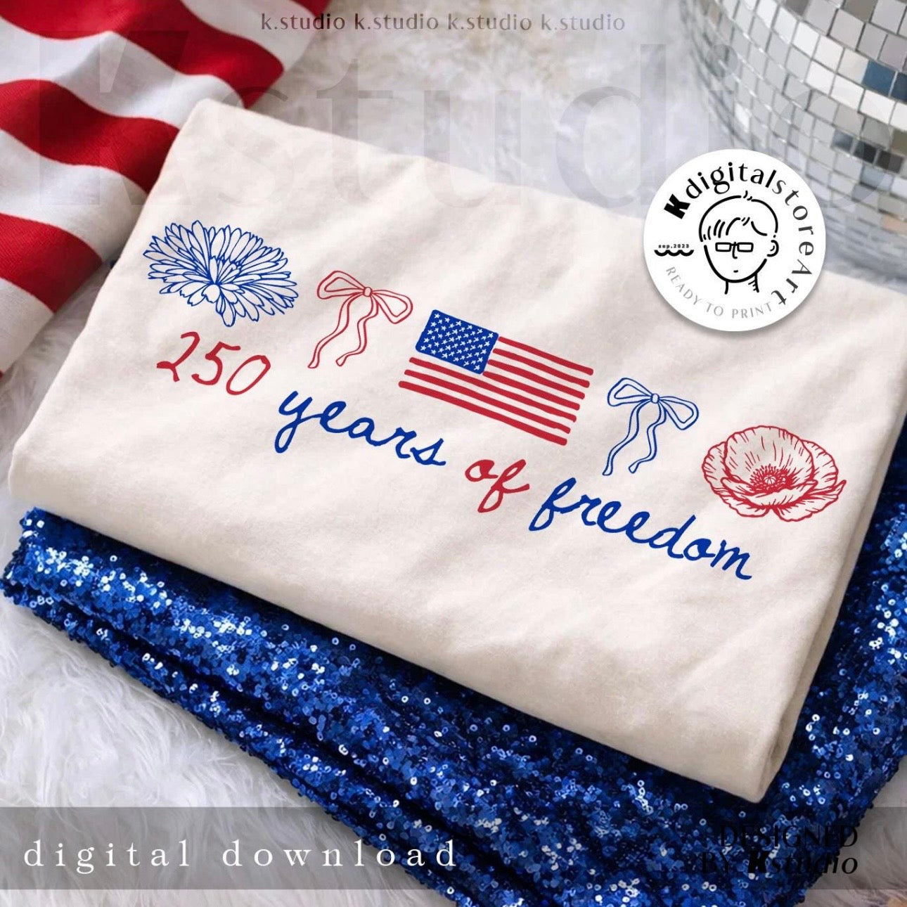 SIMPLE 250 YEARS OF FREEDOM (SHOPPE SCORE)