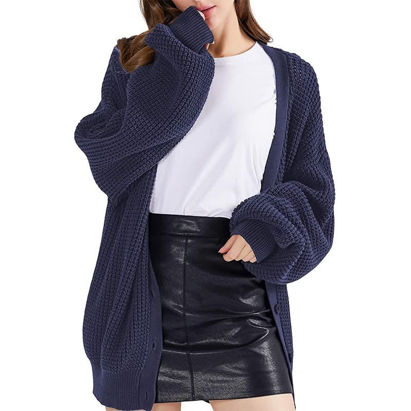 THE SLOUCHY KNIT CARDIGAN (PREORDER 9/12)