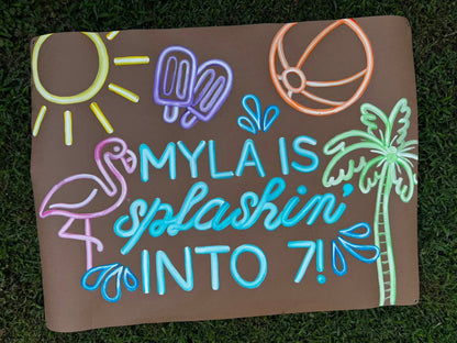 MYLA IS SPLASHIN’ INTO 7! ☀️