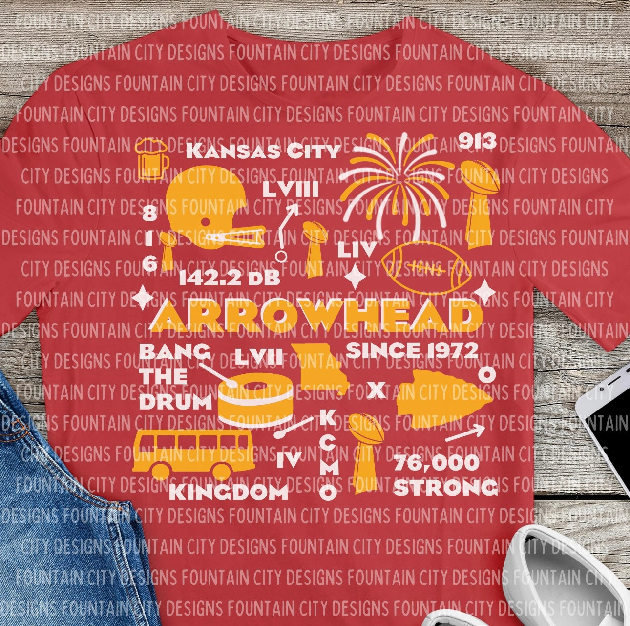 ARROWHEAD COLLAGE (SHOPPE SAMPLE)