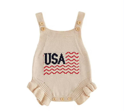 THE ZOIE FLAG ONESIE (PREORDER 5/2)