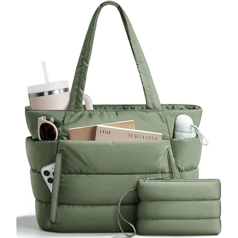 ALL-IN-ONE PUFFER TOTE (PREORDER 5/2)