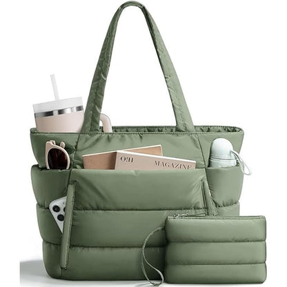 ALL-IN-ONE PUFFER TOTE (PREORDER 5/2)