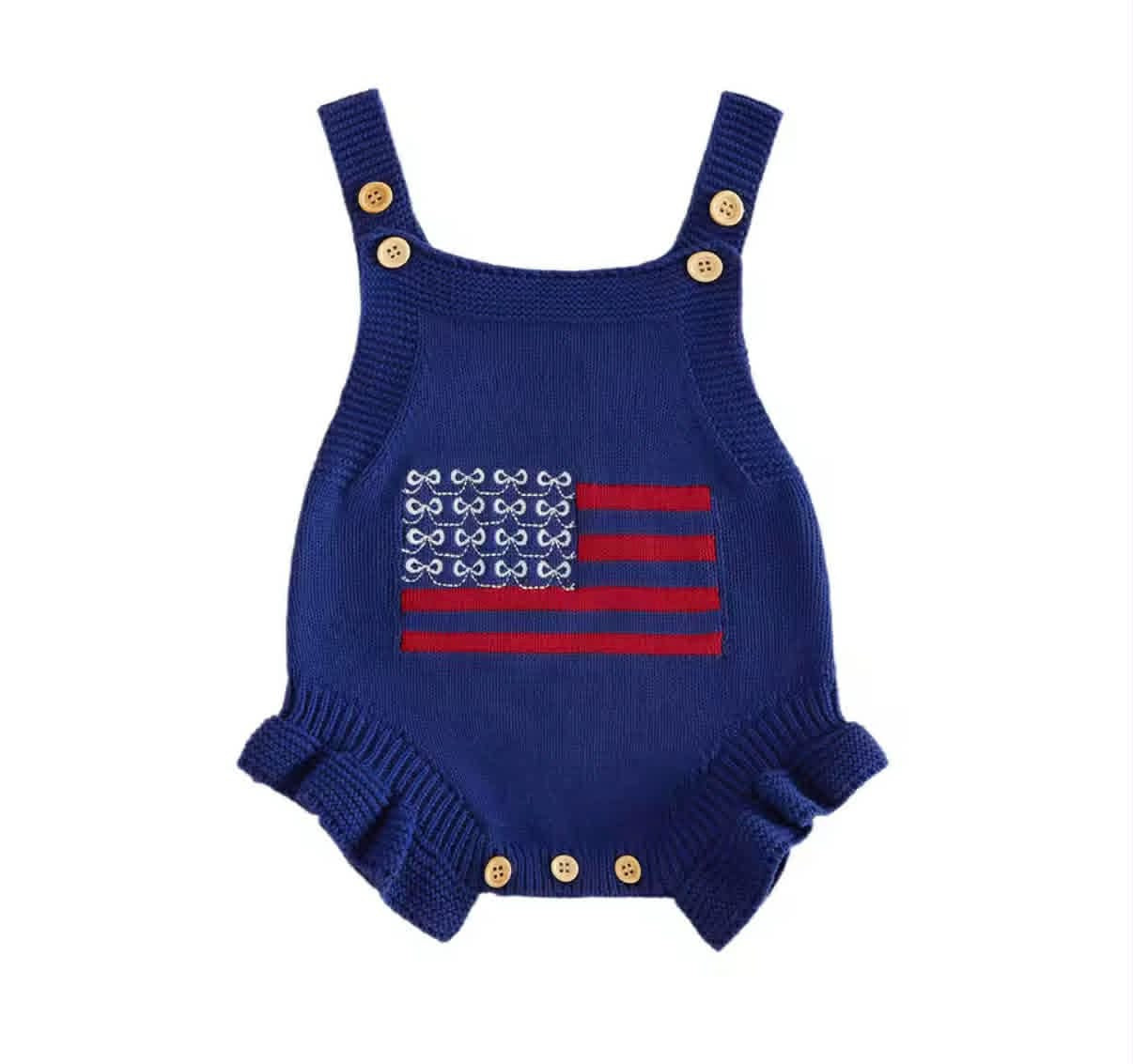THE ZOIE FLAG ONESIE (PREORDER 5/2)