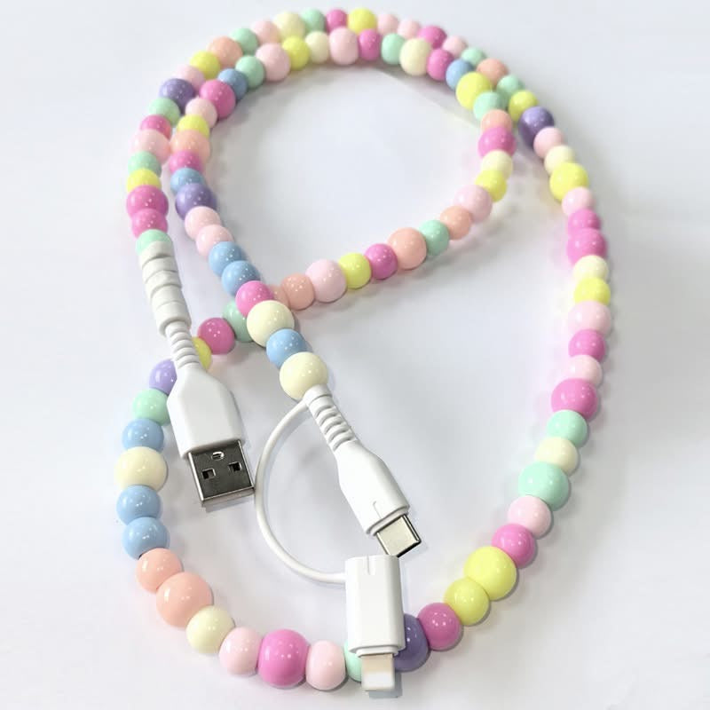 BEADED PHONE CHARGERS (PREORDER 7/4)