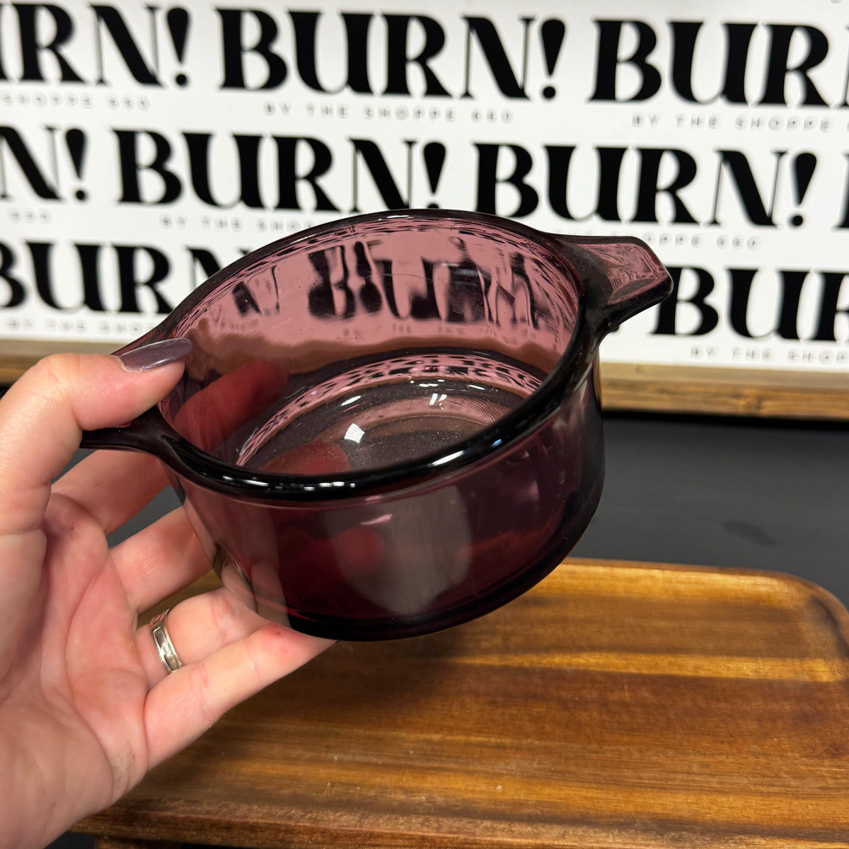 PURPLE CROCK {THRIFTY FLAMES}