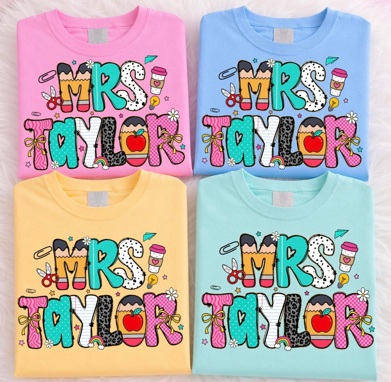 CUSTOM FUNKY NAME (BACK TO SCHOOL SHOPPE DROP)