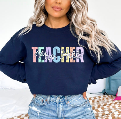 CUSTOM TEACHER NAME (BACK TO SCHOOL SHOPPE DROP)