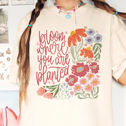 BLOOM WHERE YOU ARE PLANTED (SHOPPE SCORE)