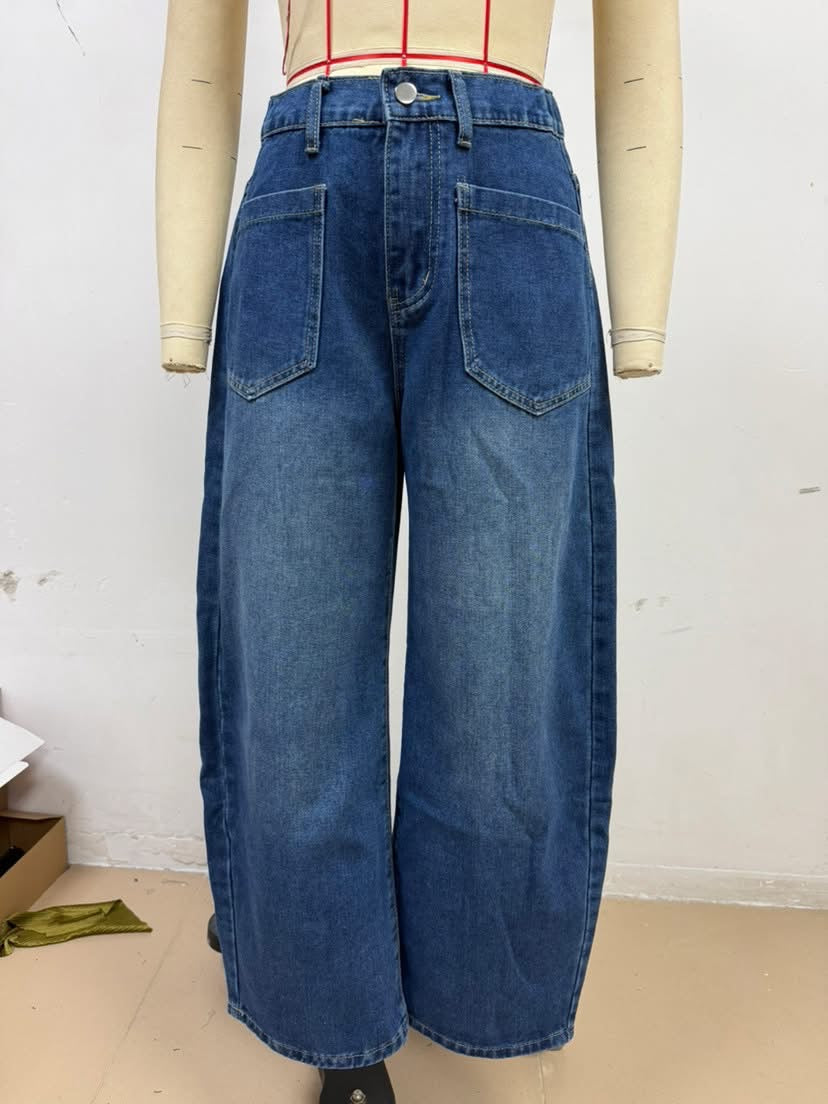 THE MAREN BARREL LEG PANTS (PREORDER 9/26)