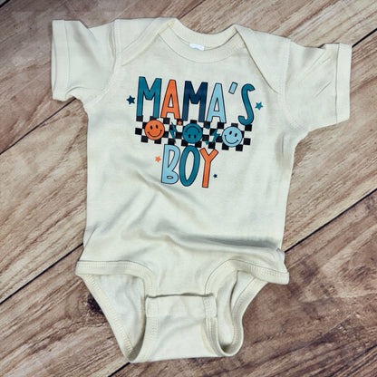 MAMA’S BOY {BLUES + ORANGE}
