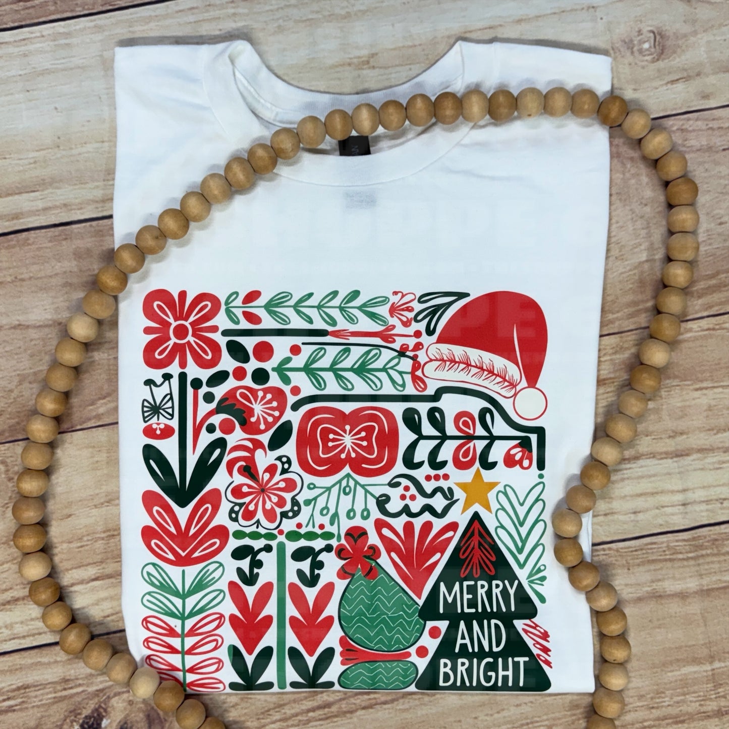 MERRY AND BRIGHT CHRISTMAS COLLAGE