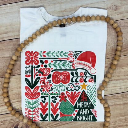MERRY AND BRIGHT CHRISTMAS COLLAGE