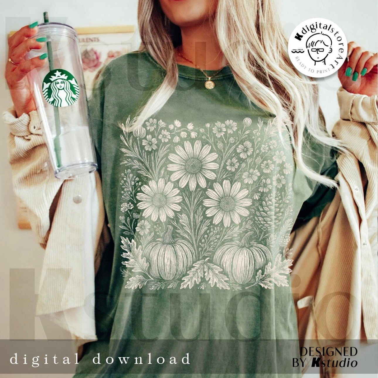 FLOWERS + PUMPKINS (SHOPPE SAMPLE)