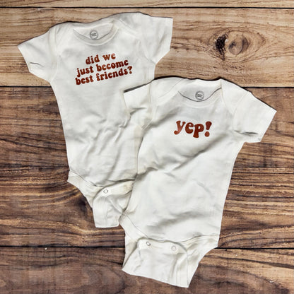 DID WE JUST BECOME BEST FRIENDS? YEP!