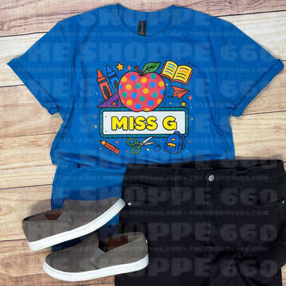 CUSTOM TEACHER (SPOTTED APPLE)