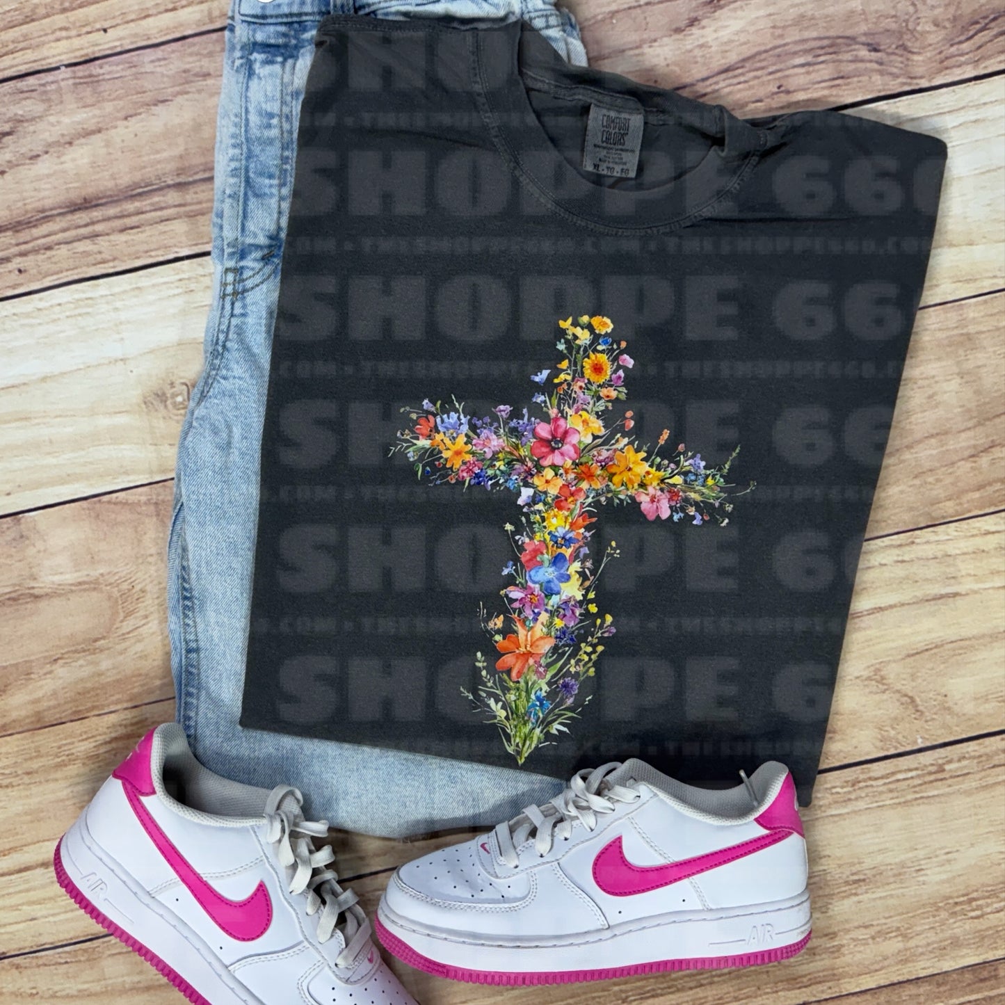 FLORAL CROSS