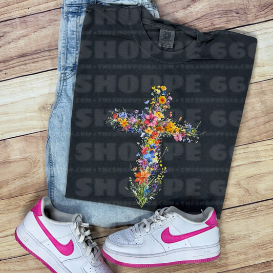 FLORAL CROSS