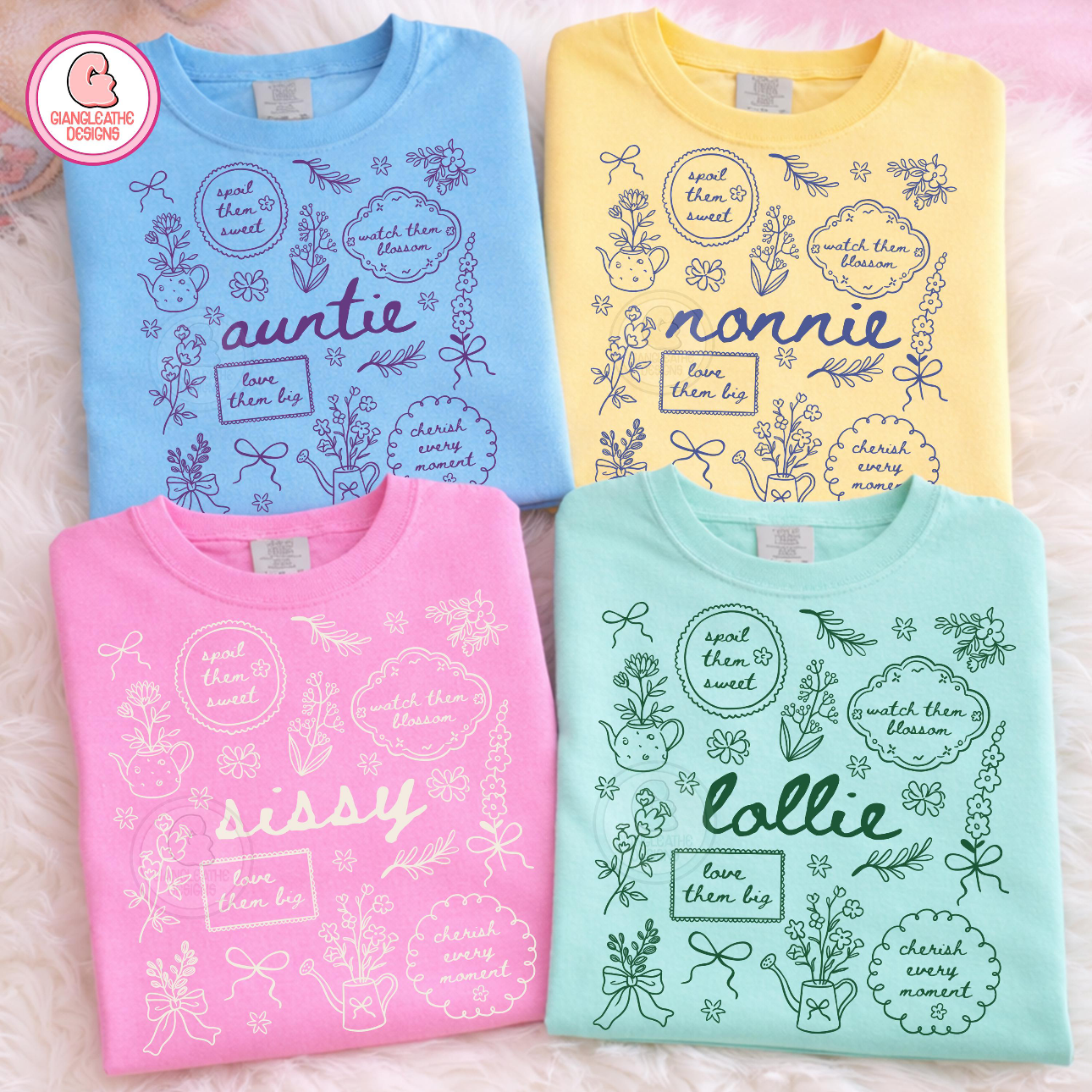 CUSTOM GRANDMA, AUNTIE, ANY NAME