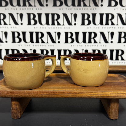 BASIC BROWN MUG {THRIFTY FLAMES}