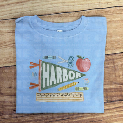 CUSTOM NEUTRAL NAME PENNANT FOR SCHOOL