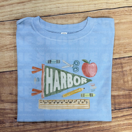 CUSTOM NEUTRAL NAME PENNANT FOR SCHOOL