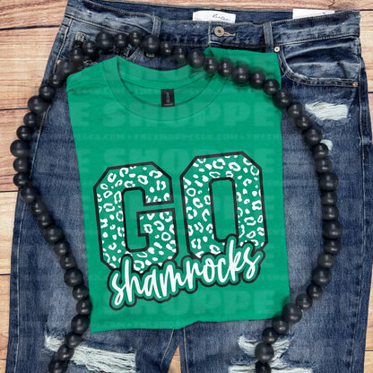 LEOPARD GO SHAMROCKS