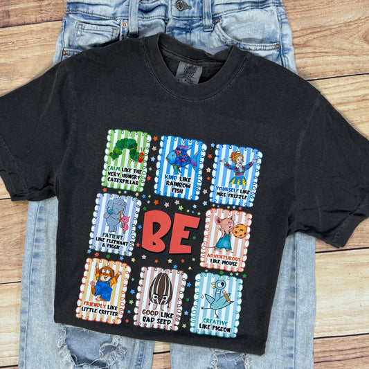 BE.. BOOK CHARACTERS